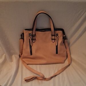 Dolce Vita Blush Satchel with Detachable Strap